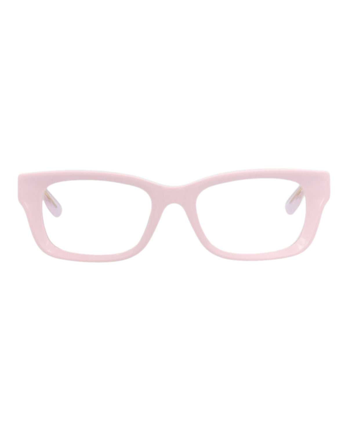 Gucci Womens Square/Rectangle Pink Pink Transparent Fashion Designer Eyewear