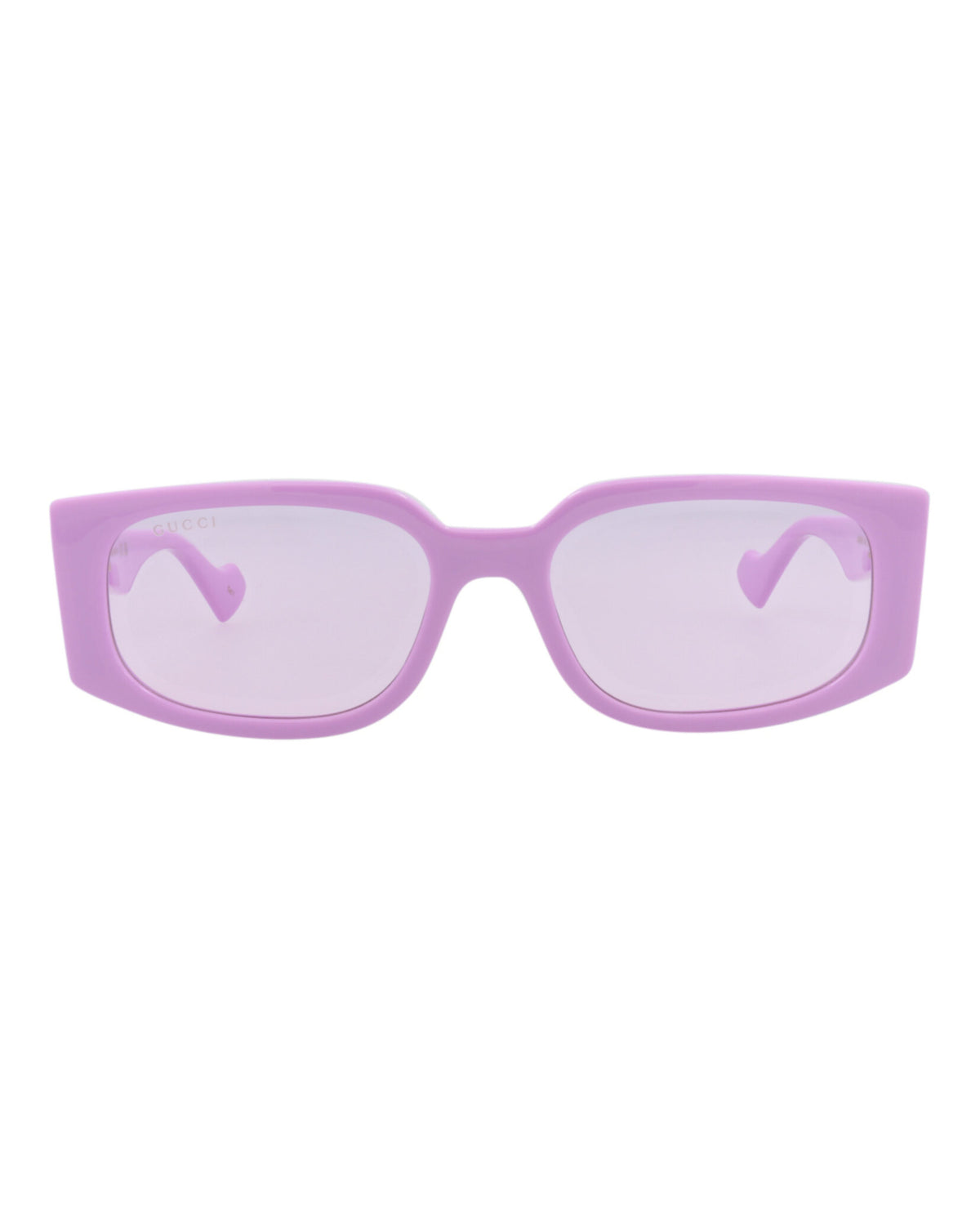Gucci Womens Square/Rectangle Violet Violet Violet Fashion Designer Eyewear