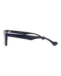 Gucci Gucci Mens Square/Rectangle Blue Blue Transparent Fashion Designer Eyewear