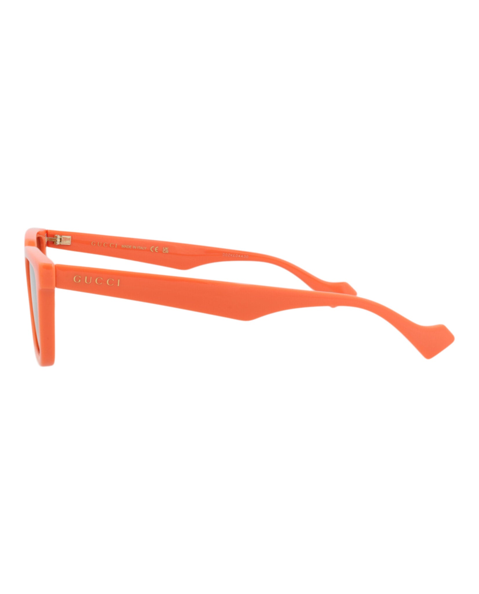 Gucci Mens Square/Rectangle Orange Orange Brown Fashion Designer Eyewear