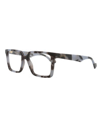 Gucci Gucci Mens Square/Rectangle Grey Grey Transparent Fashion Designer Eyewear