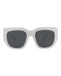 Gucci Gucci Womens Square/Rectangle Grey Grey Grey Fashion Designer Eyewear