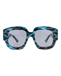 Gucci Womens Square/Rectangle Black Black Violet Fashion Designer Eyewear