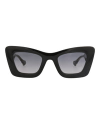 Gucci Gucci Womens Cat Eye Black Crystal Grey Fashion Designer Eyewear