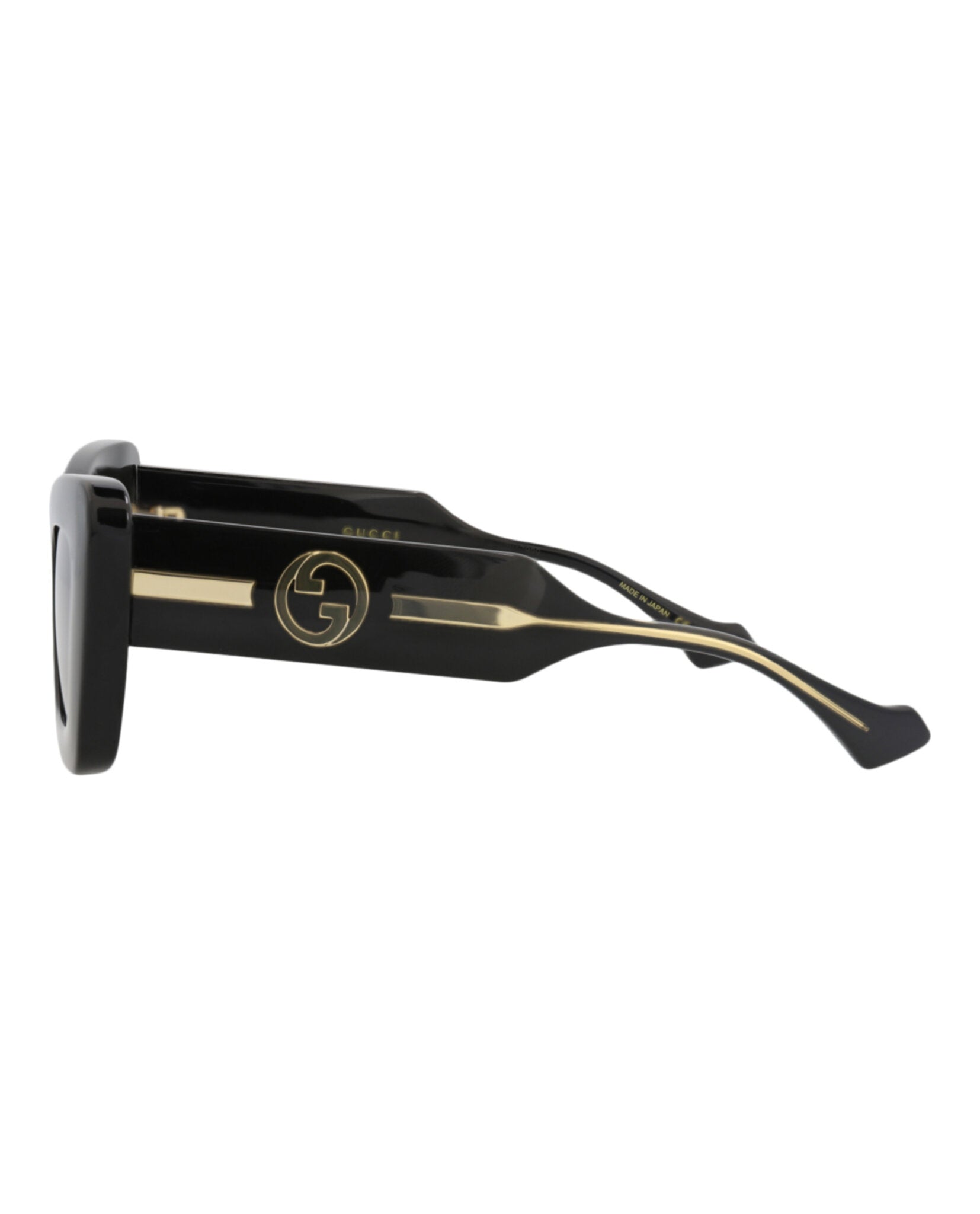 Gucci Gucci Womens Cat Eye Black Crystal Grey Fashion Designer Eyewear