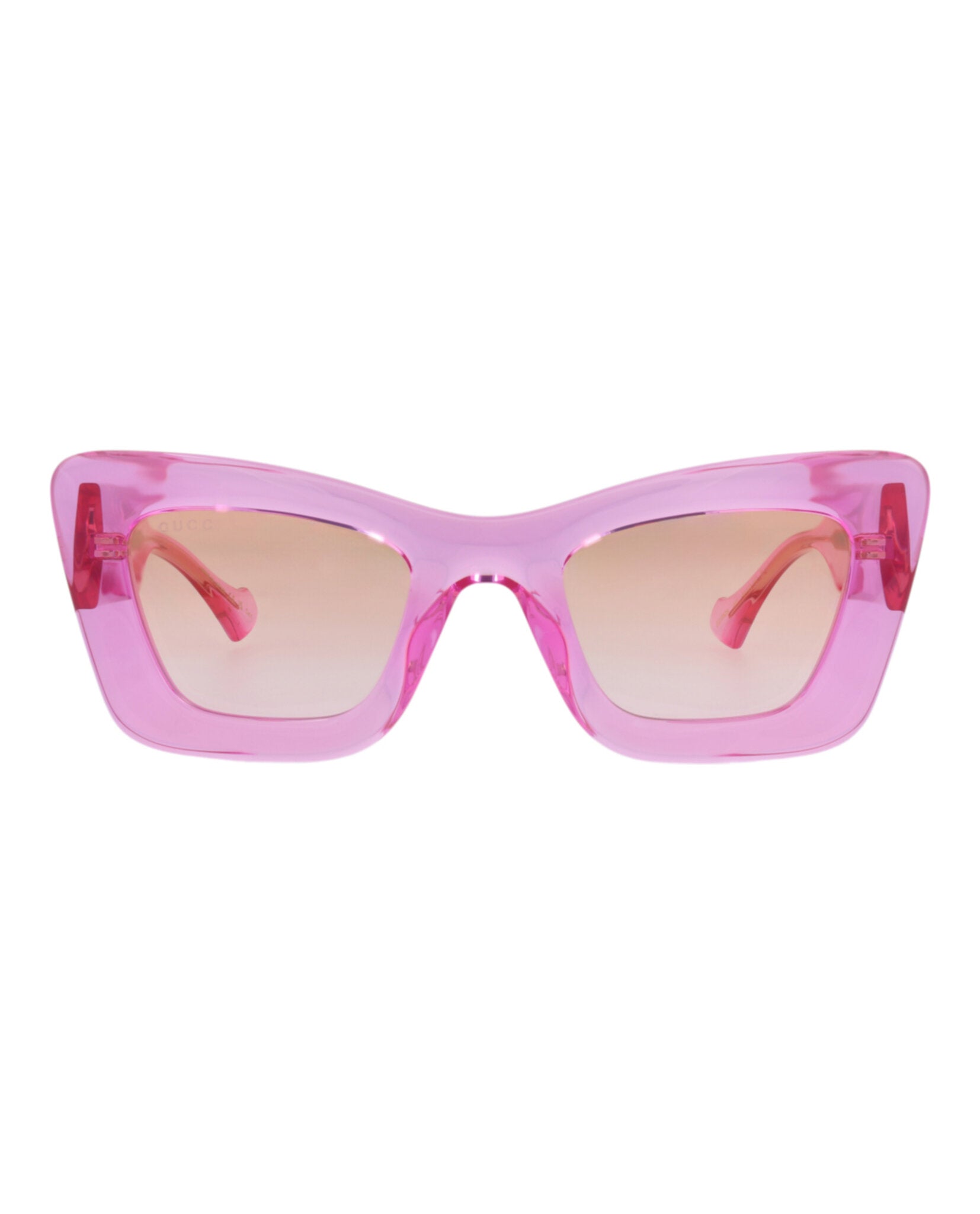 Gucci Womens Cat Eye Red Red Violet Fashion Designer Eyewear