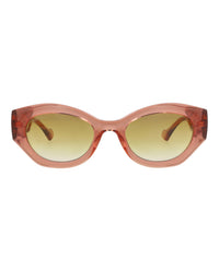 Gucci Gucci Womens Round/Oval Brown Brown Brown Fashion Designer Eyewear