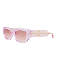 Gucci Gucci Womens Cat Eye Pink Pink Red Fashion Designer Eyewear