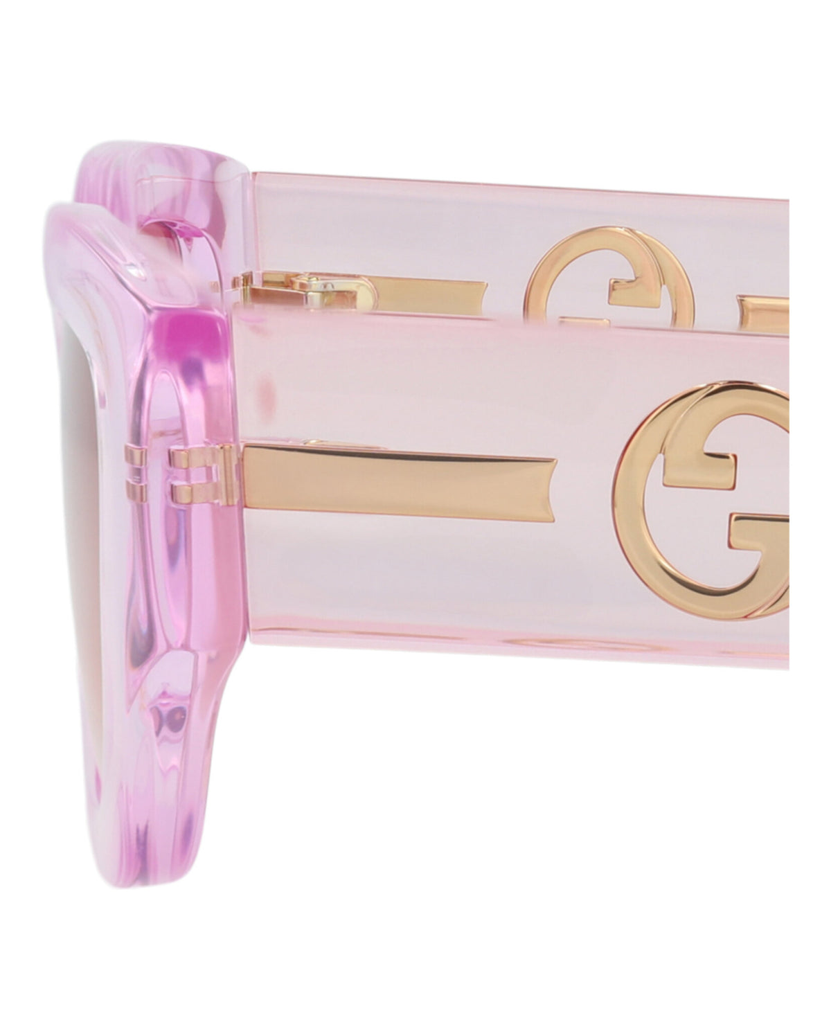 Gucci Gucci Womens Cat Eye Pink Pink Red Fashion Designer Eyewear