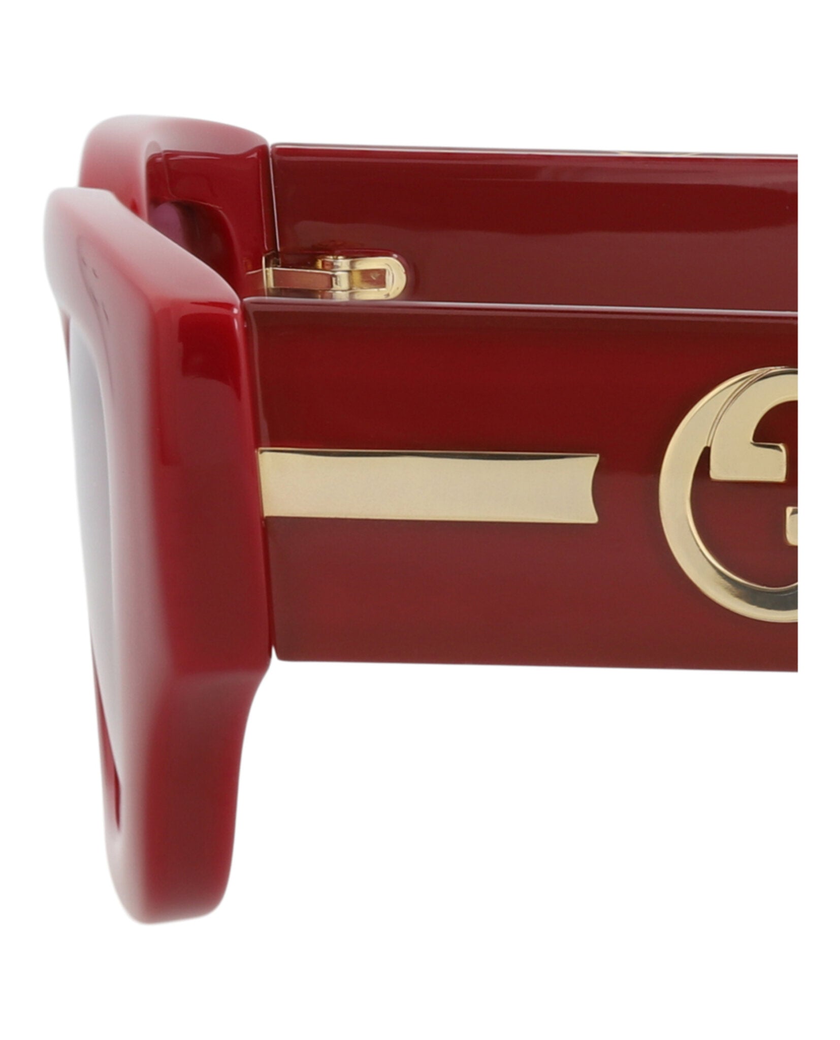 Gucci Gucci Womens Cat Eye Burgundy Crystal Red Fashion Designer Eyewear