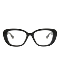 Gucci Gucci Womens Cat Eye Black Crystal Transparent Fashion Designer Eyewear