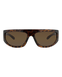 Gucci Mens Shield/Wrap Havana Havana Brown Fashion Designer Eyewear