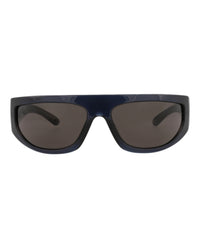 Gucci Gucci Mens Shield/Wrap Blue Blue Grey Fashion Designer Eyewear