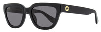 Gucci Logo Sunglasses GG1578S 001 Black 54mm Black