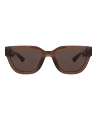 Gucci Gucci Womens Cat Eye Brown Brown Violet Fashion Designer Eyewear