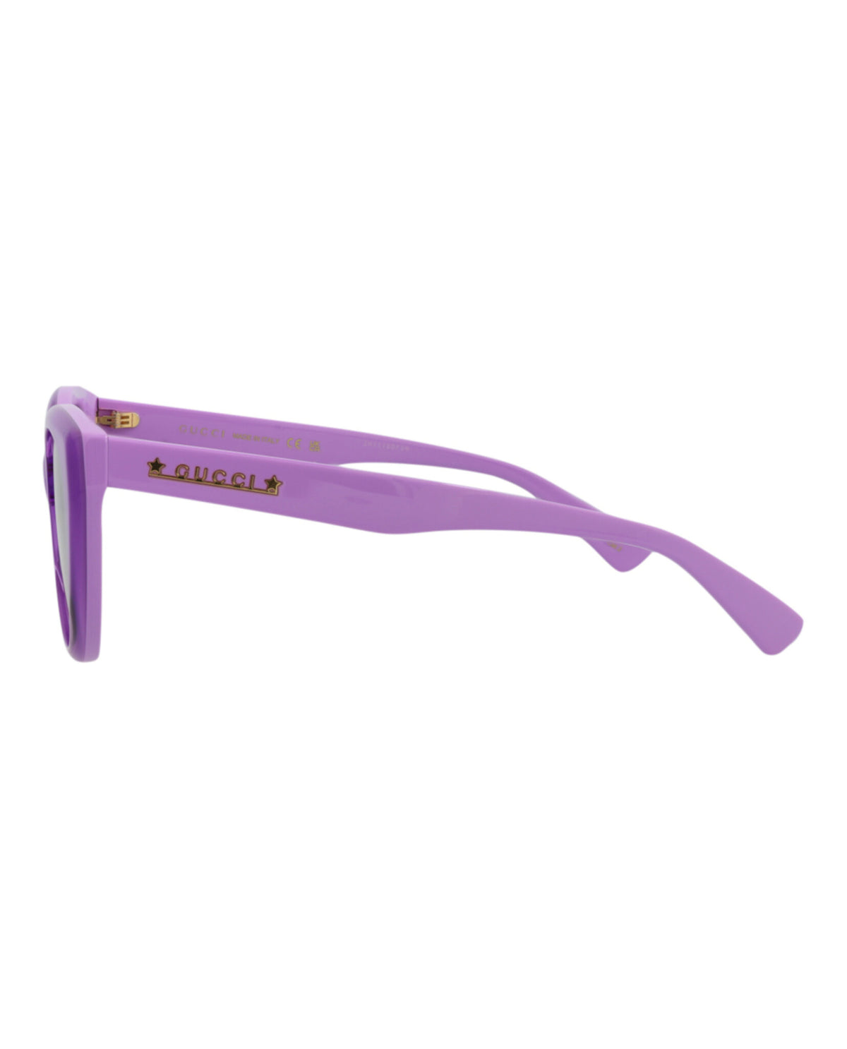 Gucci Womens Cat Eye Violet Violet Grey Fashion Designer Eyewear