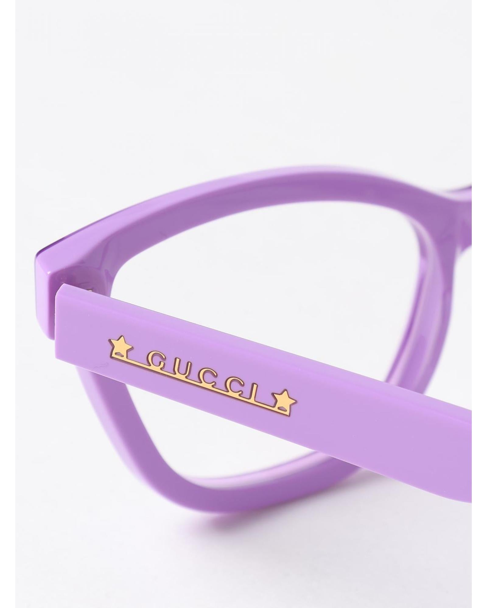 Gucci Cat Eye Eyeglasses Frames Women Violet