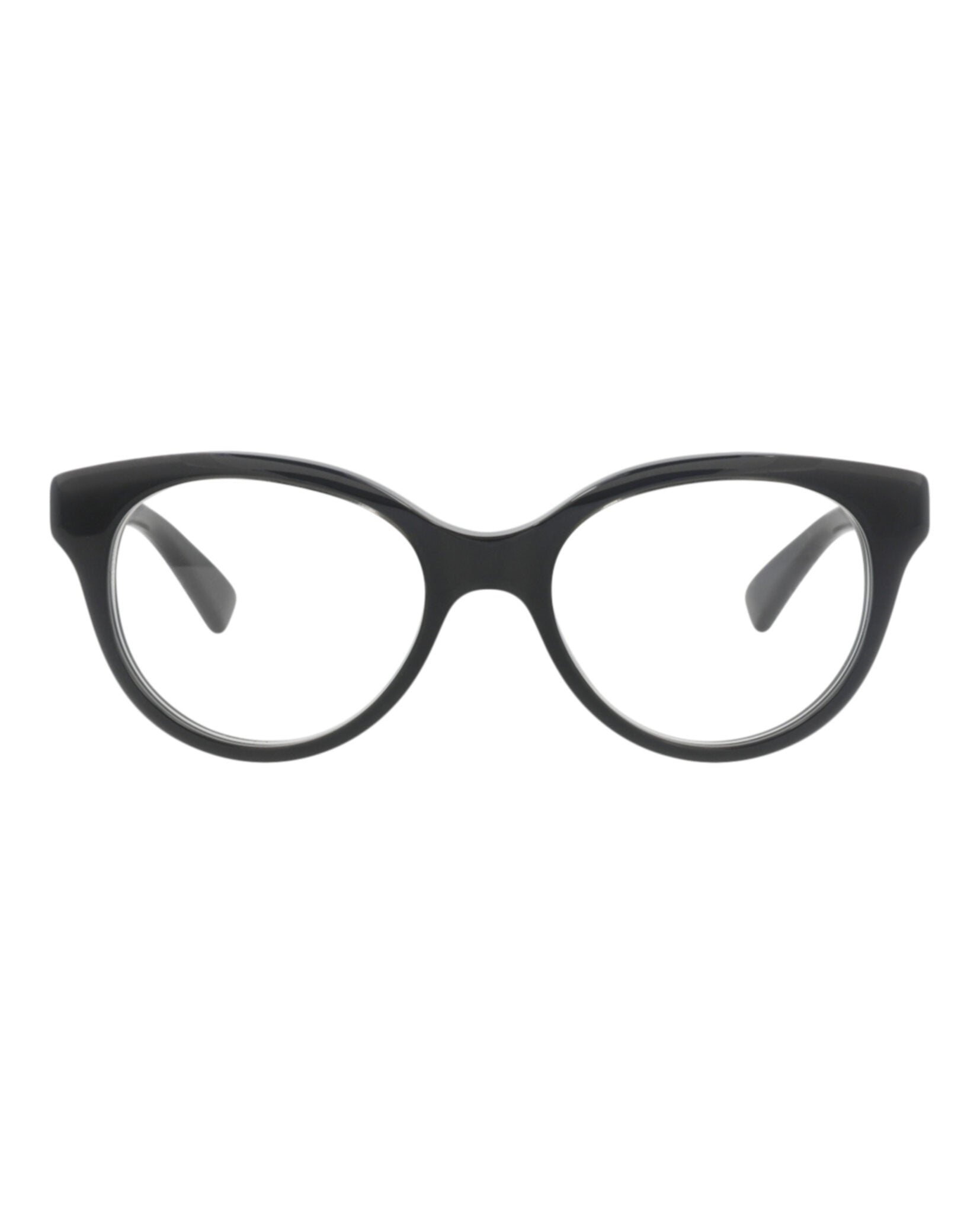 Gucci Gucci Womens Cat Eye Black Black Transparent Fashion Designer Eyewear