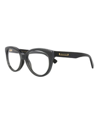 Gucci Gucci Womens Cat Eye Black Black Transparent Fashion Designer Eyewear