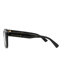 Gucci Gucci Womens Cat Eye Black Black Transparent Fashion Designer Eyewear