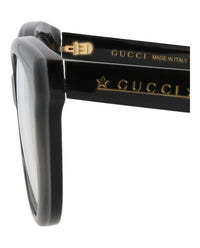 Gucci Gucci Womens Cat Eye Black Black Transparent Fashion Designer Eyewear