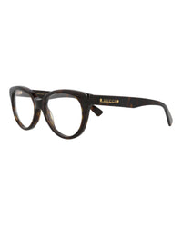 Gucci Gucci Womens Cat Eye Havana Havana Transparent Fashion Designer Eyewear