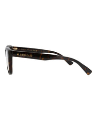 Gucci Gucci Womens Cat Eye Havana Havana Transparent Fashion Designer Eyewear