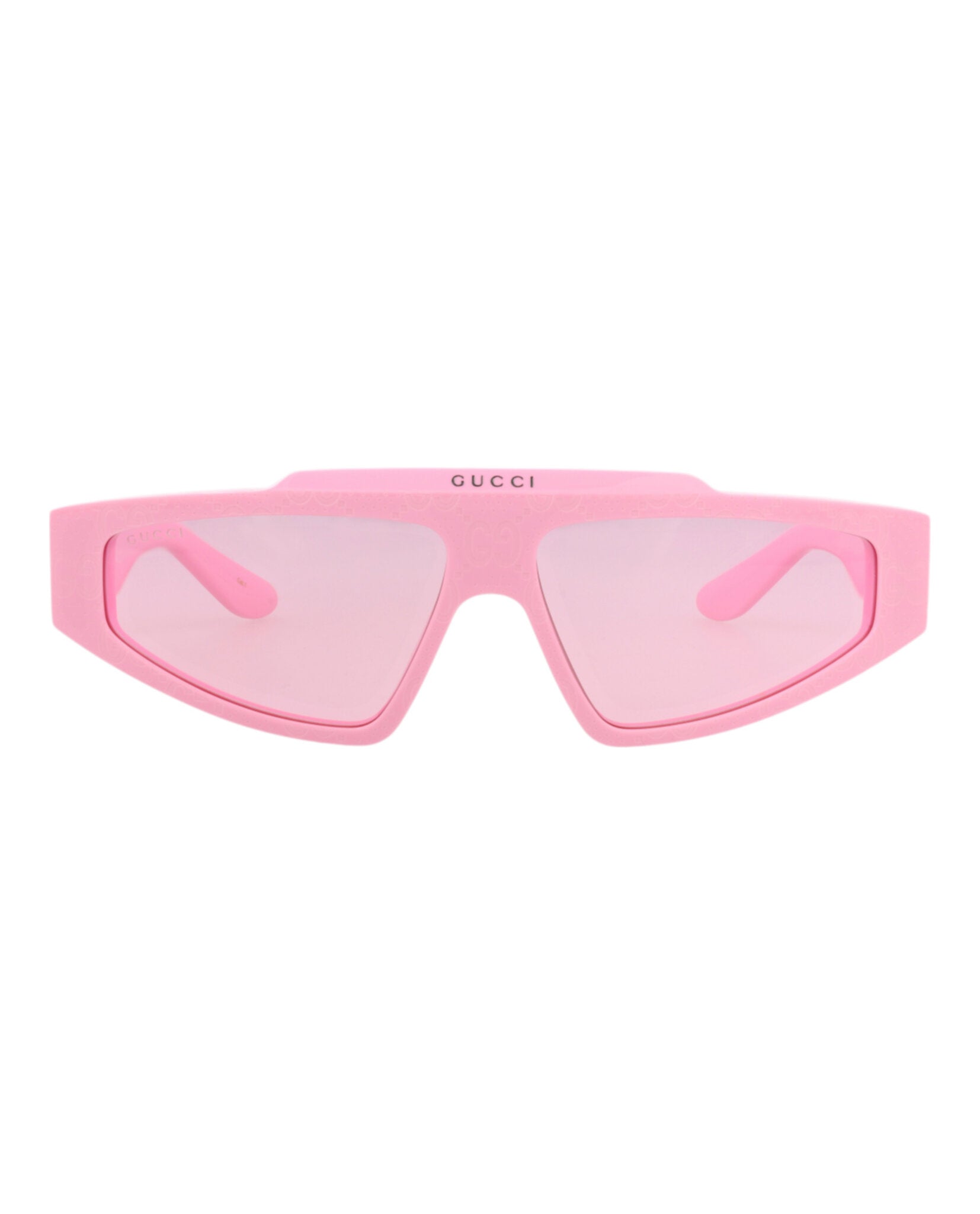 Gucci Gucci Mens Square/Rectangle Pink Pink Pink Fashion Designer Eyewear
