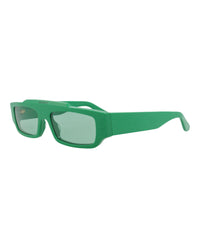 Gucci Mens Square/Rectangle Green Green Green Fashion Designer Eyewear