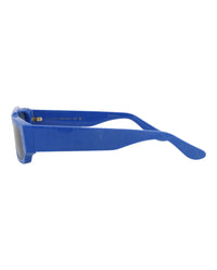 Gucci Mens Square/Rectangle Blue Blue Blue Fashion Designer Eyewear