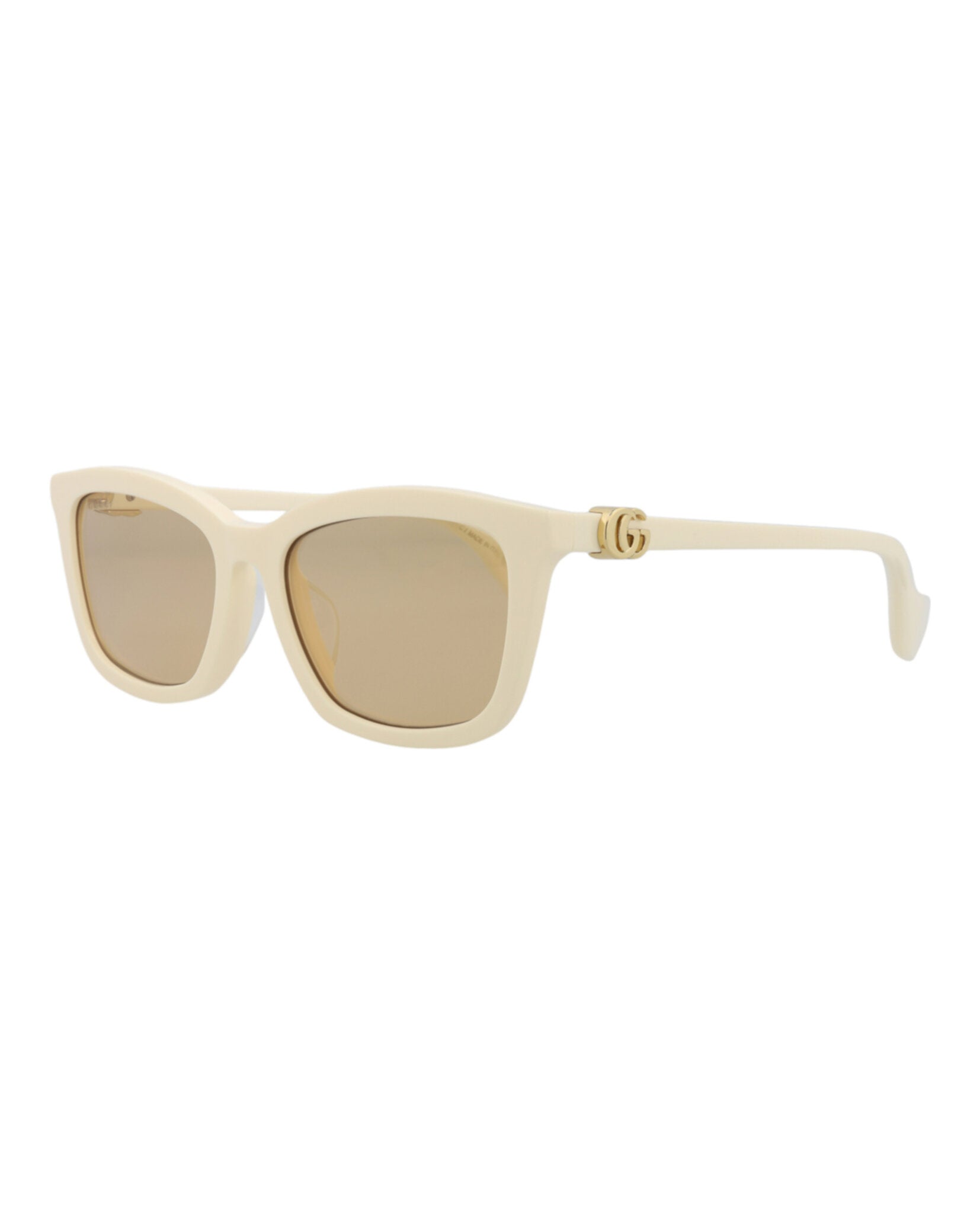 Gucci Gucci Womens Square/Rectangle Ivory Ivory Pink Fashion Designer Eyewear