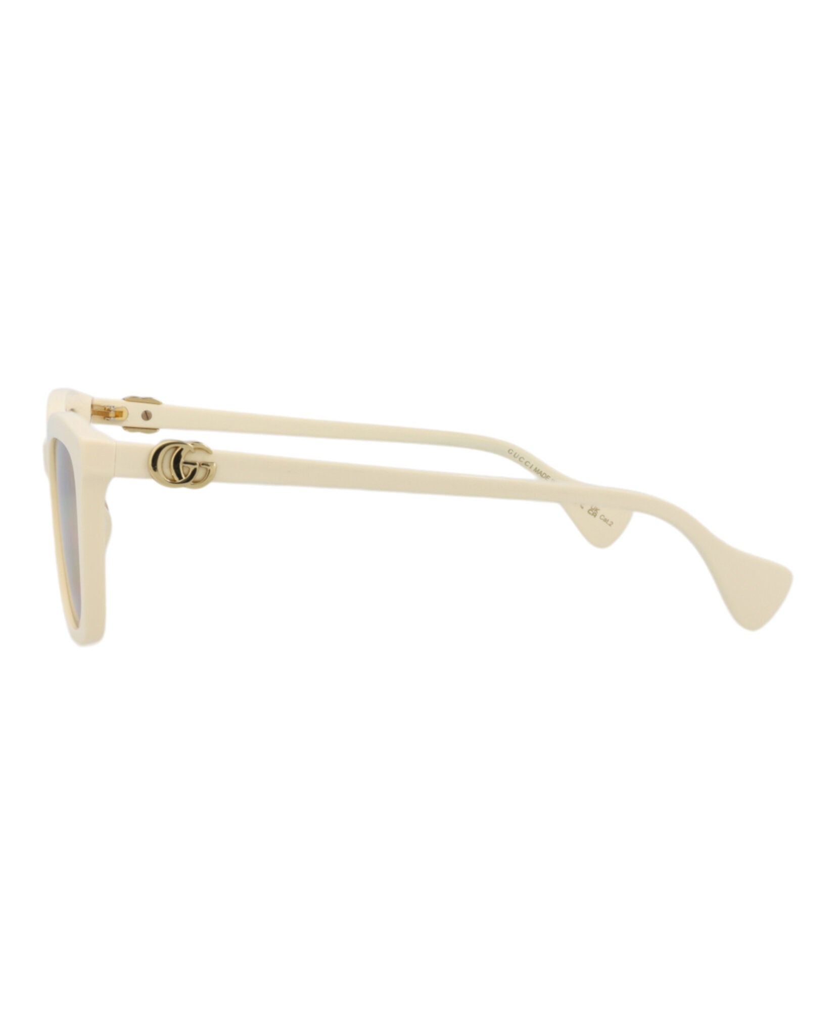 Gucci Gucci Womens Square/Rectangle Ivory Ivory Pink Fashion Designer Eyewear