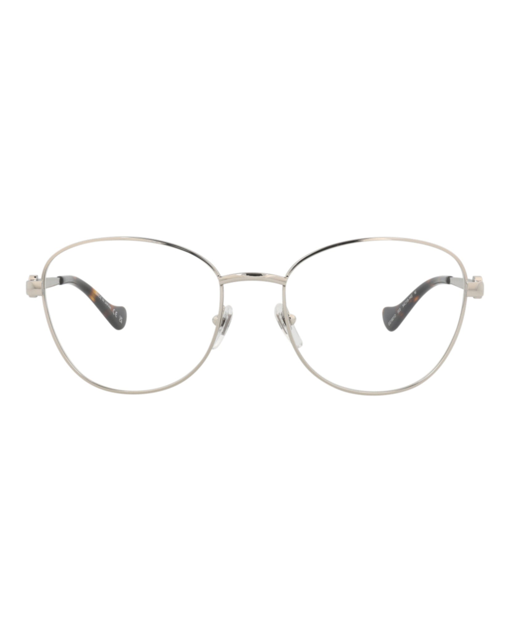 Gucci Gucci Womens Round/Oval Silver Silver Transparent Fashion Designer Eyewear