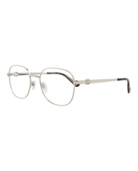 Gucci Womens Round/Oval Silver Silver Transparent Fashion Designer Eyewear