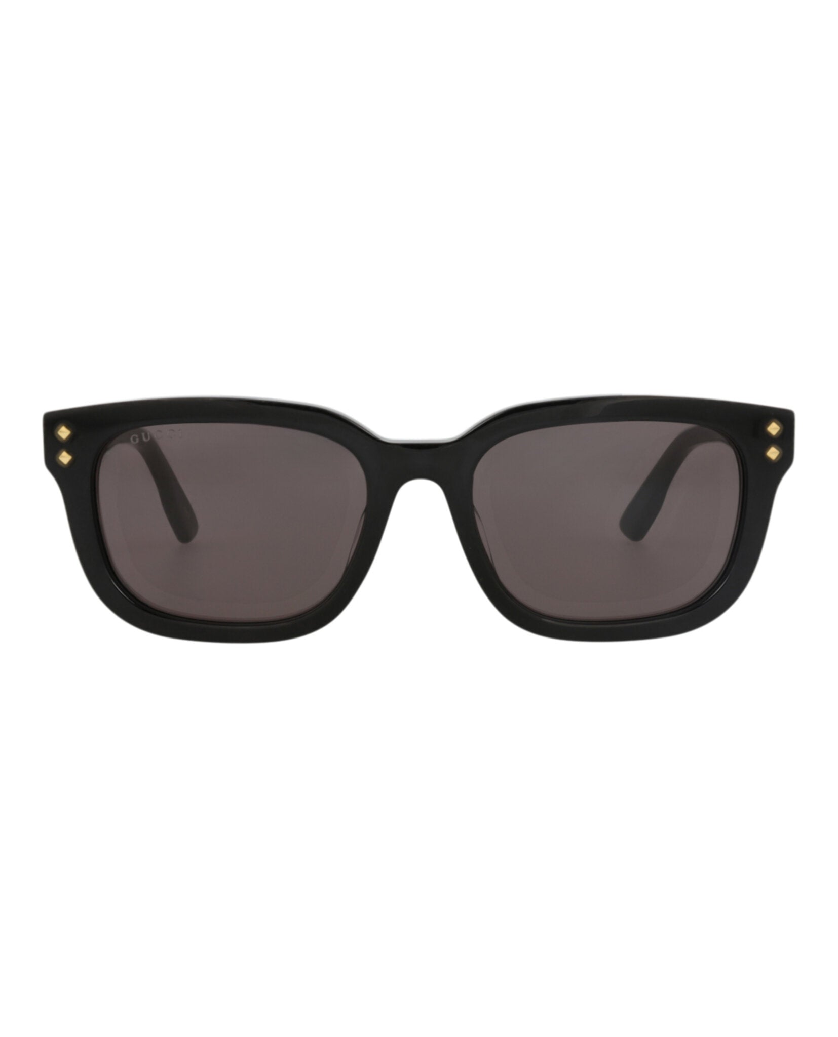 Gucci Gucci Womens Square/Rectangle Black Black Grey Fashion Designer Eyewear