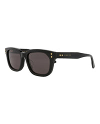 Gucci Gucci Womens Square/Rectangle Black Black Grey Fashion Designer Eyewear