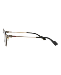 Gucci Gucci Womens Round/Oval Gold Gold Transparent Fashion Designer Eyewear