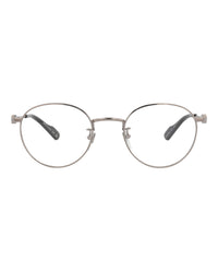 Gucci Gucci Womens Round/Oval Ruthenium Ruthenium Transparent Fashion Designer Eyewear