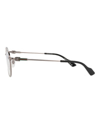Gucci Gucci Womens Round/Oval Ruthenium Ruthenium Transparent Fashion Designer Eyewear