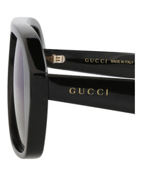 Gucci Gucci Mens Aviator Black Black Blue Fashion Designer Eyewear