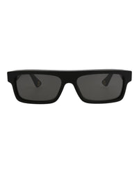 Gucci Mens Square/Rectangle Black Black Grey Fashion Designer Eyewear