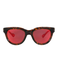 Gucci Mens Round/Oval Havana Havana Red Fashion Designer Eyewear