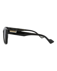 Gucci Mens Square/Rectangle Black Black Grey Fashion Designer Eyewear