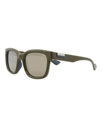 Gucci Mens Square/Rectangle Green Green Gold Fashion Designer Eyewear