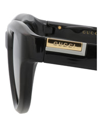 Gucci Mens Round/Oval Black Black Grey Fashion Designer Eyewear