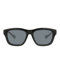 Gucci Mens Square/Rectangle Black Black Grey Fashion Designer Eyewear