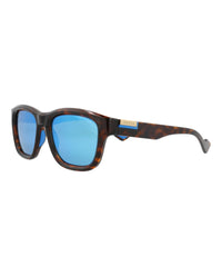 Gucci Mens Square/Rectangle Havana Havana Blue Fashion Designer Eyewear