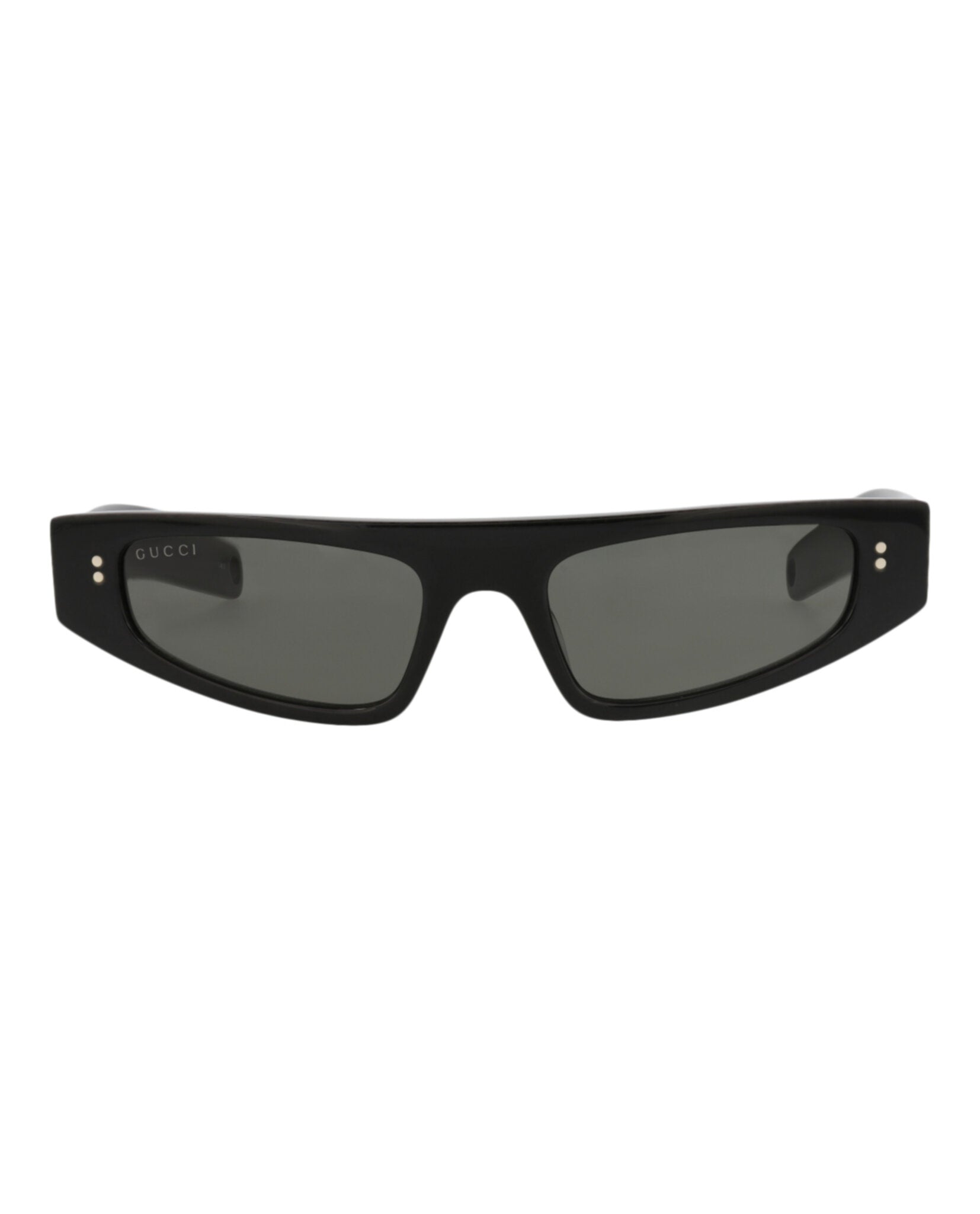 Gucci Womens Cat Eye Black Black Grey Fashion Designer Eyewear