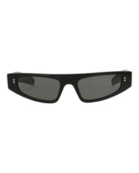 Gucci Womens Cat Eye Black Black Grey Fashion Designer Eyewear