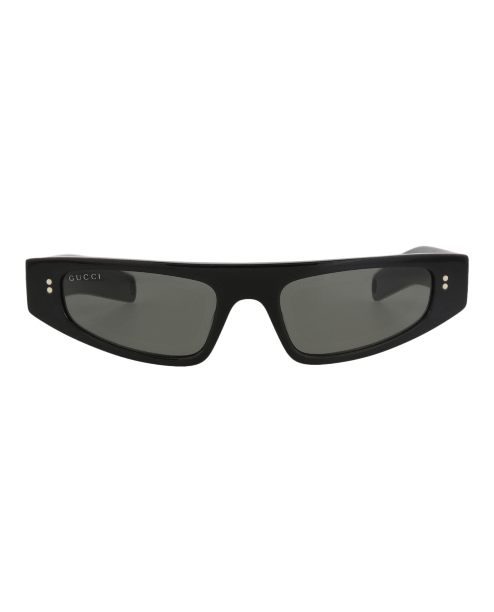 Gucci Womens Cat Eye Black Black Grey Fashion Designer Eyewear